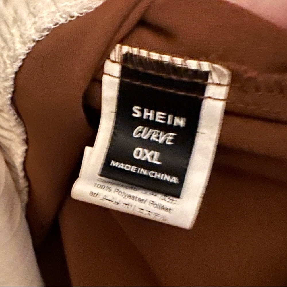SHEIN Rusty Brown Dress - Picture 4 of 4